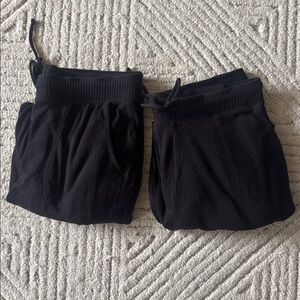 Old Navy Soft Plush-knit Jogger Lounge Pants - lot of 2